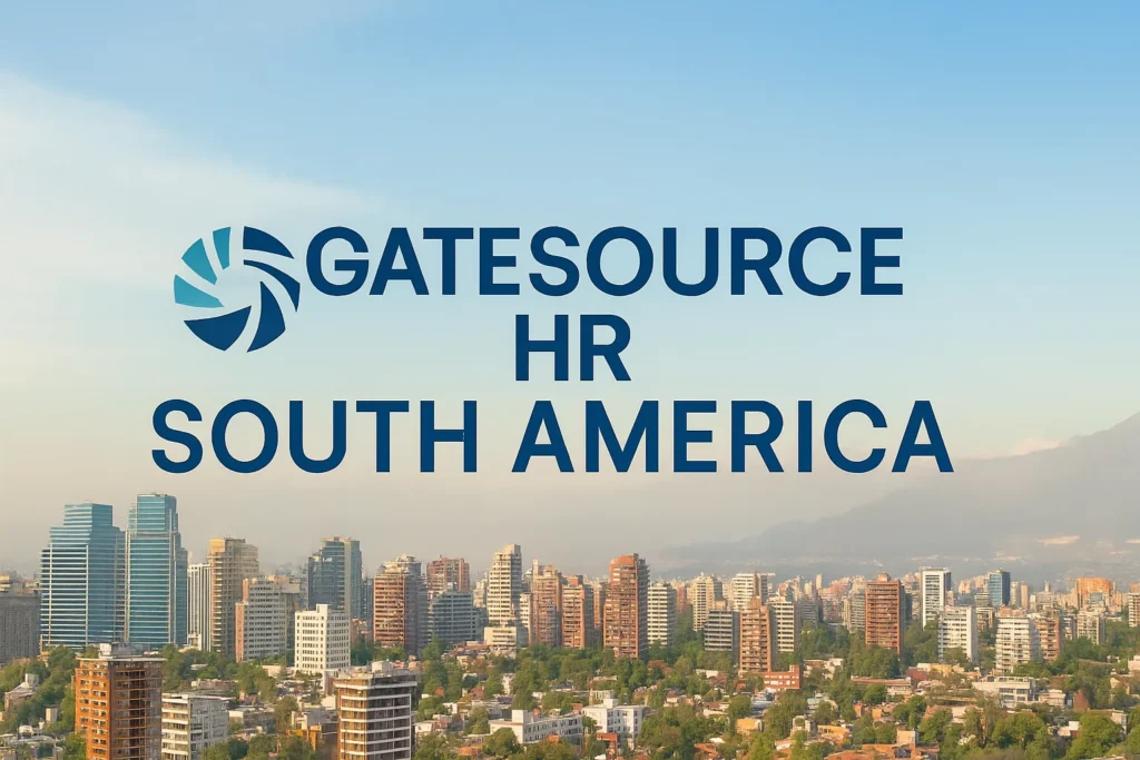 Recruitment consultants and industrial projects representing GateSource HR growth across South America and the Caribbean in 2025 and 2026